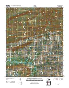 Gowen 2013 topographic map thumbnail