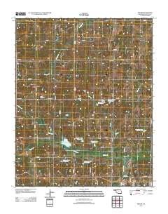 Meeker 2012 topographic map thumbnail