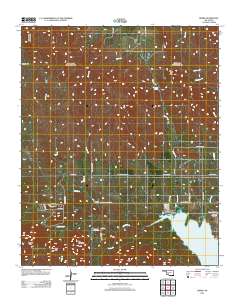 Meers 2012 topographic map thumbnail