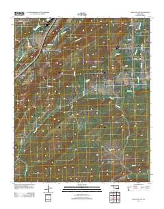Limestone Gap 2013 topographic map preview