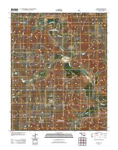 Mackie 2012 topographic map thumbnail