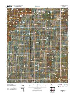 Lake Boren 2012 topographic map thumbnail