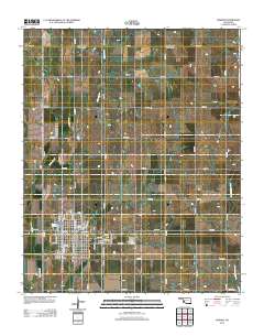 Hobart 2012 topographic map thumbnail
