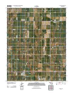 Lahoma 2012 topographic map thumbnail
