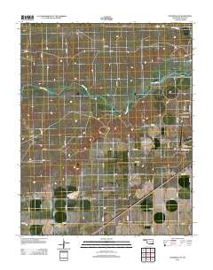 Goodwell NE 2012 topographic map thumbnail