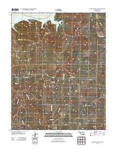 Charley Creek East 2012 topographic map thumbnail