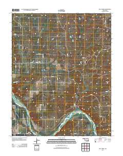 Bug Creek 2012 topographic map thumbnail