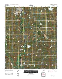 Comanche 2012 topographic map thumbnail