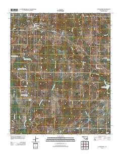 Centrahoma 2012 topographic map thumbnail