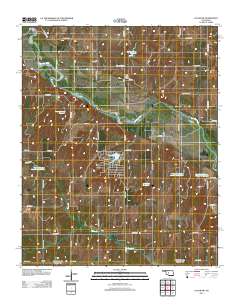Cogar NW 2012 topographic map thumbnail