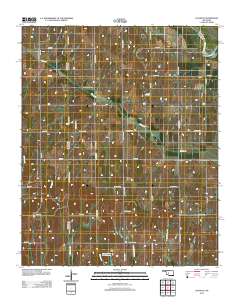 Cogar SE 2012 topographic map thumbnail