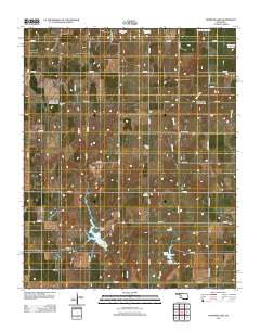 Crowder Lake 2012 topographic map thumbnail