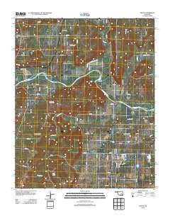 Dustin 2012 topographic map thumbnail