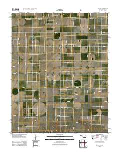Eva NE 2012 topographic map thumbnail