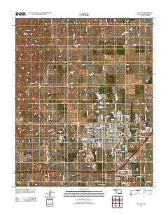 Elk City 2012 topographic map thumbnail