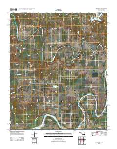 Frogville 2012 topographic map thumbnail