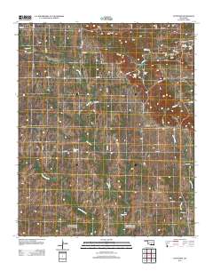 Fittstown 2012 topographic map thumbnail