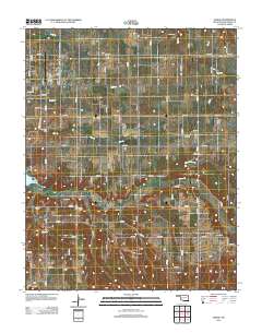 Dodge 2012 topographic map thumbnail