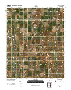 Eakly NE 2012 topographic map thumbnail