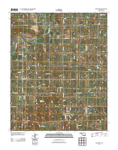 Earlsboro 2012 topographic map thumbnail