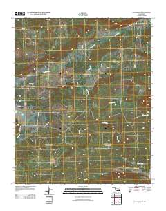 Featherston 2012 topographic map thumbnail