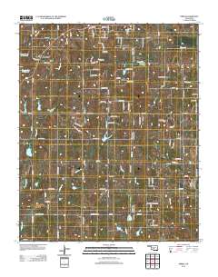 Dibble 2013 topographic map thumbnail
