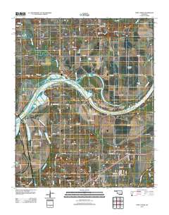 Fort Coffee 2012 topographic map thumbnail