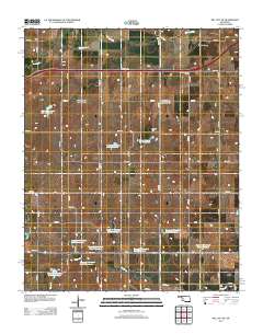 Dill City NE 2012 topographic map thumbnail