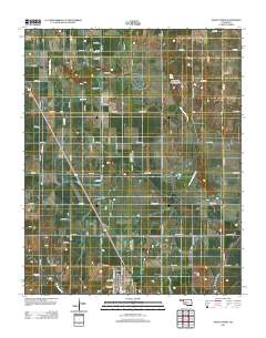 Geary North 2012 topographic map thumbnail