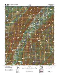 Dunbar 2012 topographic map thumbnail