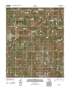 Fletcher 2012 topographic map thumbnail