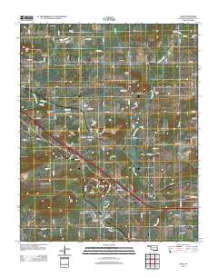 Gans 2012 topographic map thumbnail