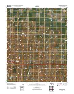 Fort Reno SW 2012 topographic map thumbnail