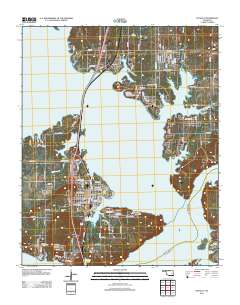 Eufaula 2012 topographic map thumbnail