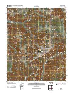 Jay 2012 topographic map thumbnail
