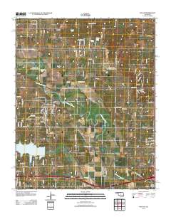 McLoud 2012 topographic map thumbnail