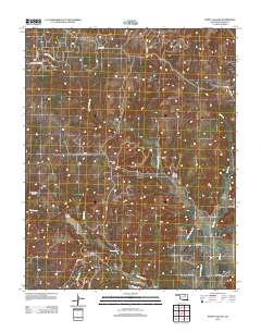 Happy Hollow 2012 topographic map thumbnail