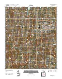 Holdenville 2012 topographic map thumbnail