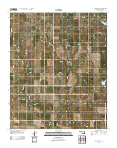 Hollister NE 2012 topographic map thumbnail