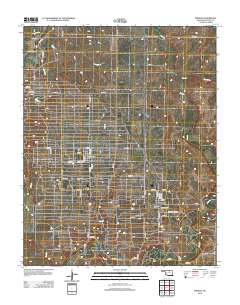 Shidler 2012 topographic map thumbnail