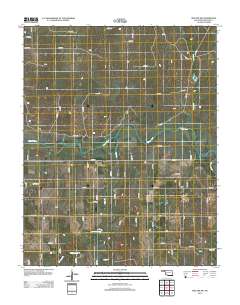 Mocane SW 2012 topographic map thumbnail