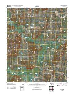 Nuyaka 2012 topographic map thumbnail