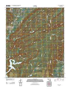Lane NE 2012 topographic map thumbnail