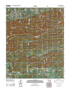Loving 2013 topographic map thumbnail