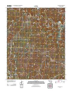 Nelagoney 2012 topographic map thumbnail