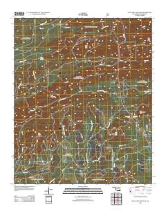 Old Glory Mountain 2013 topographic map thumbnail