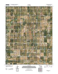 Newkirk SW 2012 topographic map thumbnail