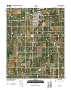 Kingfisher 2012 topographic map thumbnail