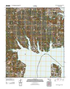 Kingston South 2013 topographic map thumbnail