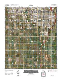 Lawton 2012 topographic map thumbnail